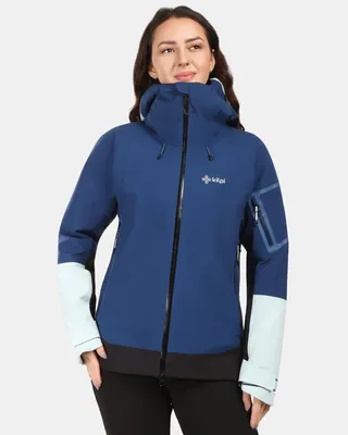 Produktbild von Wasserdichte Damen-Hardshelljacke Kilpi MAMBA-W, DUNKELBLAU, Größe 38