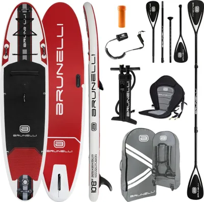 Produktbild von BRUNELLI 10.8 Windsurf Woven X Fusion Double Layer SUP Board Stand Up Paddle Set SUP Board