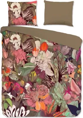 Produktbild von Good Morning Bettwäsche "Blumen" - Multi - (200x200/220 cm) - Baumwolle