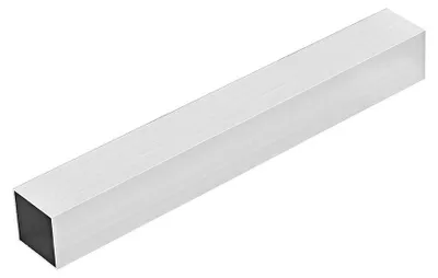 Vierkantrohr 38x38x1 mm, 300 mm, nahtlos, Aluminium 6063