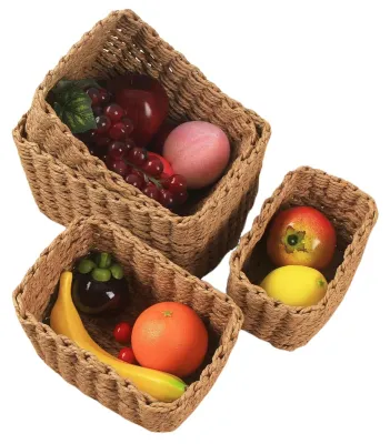 Obrázek produktu pro 4dílná sada úložných košíků do šatny