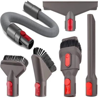 Immagine prodotto di Set di accessori per aspirapolvere, 6 pezzi, compatibile con Dyson V7, V8, V10, V11, V12, V15, SV10, SV11