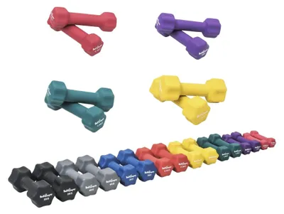 Zdjęcie produktu dla Zestaw obciążników neoprenowych do aerobiki i fitness, 10 kg