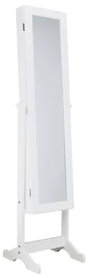 Obrázek produktu pro STOJACÍ ZRCADLO S ÚLOŽNÝM PROSTOREM Hermosa XL, bílé
