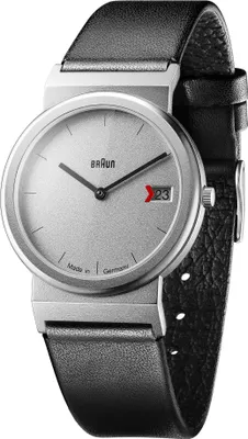 Produktbild von Braun Uni Analoguhr AW50 – Zeitloses Design mit Schweizer Präzision