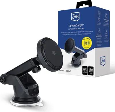 Produktbild von Autohalterung mit MagSafe 3mk Car MagCharger™ für Window & Dashboard