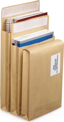 Produktbild von 100 Verstärkte Krafttaschen zum Auffalten - 26 x 28 cm