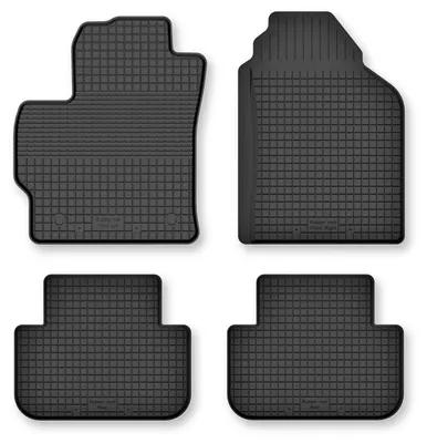 Obrázok produktu pre Gumové vaničkové autokoberce pre: MG 3 2024- hybrid + čierne 4 ks