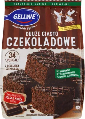 Produktbild von Gellwe Backmischung für Schokoladenkuchen 670 g