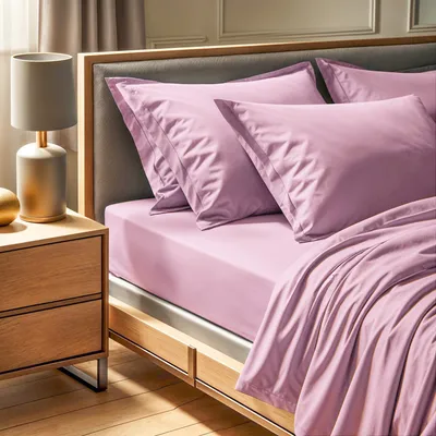 Produktbild von L'Essentiel Linge de Maison, Tonne Rosse - 19, Ranforce Einzel-Spannbettlaken (FR) (IT) (ES) (DE), 100 % BAUMWOLLE RANFORCE, Staubige Rose,  90 x 200+30 cm