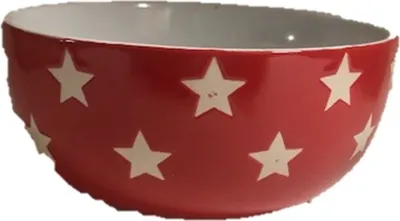 Produktbild von Müslischale, Schale, Dessertschale, Keramik, Rot,