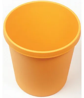 Image de helit Gross-Papierkorb, 45 Liter, PE, gelb