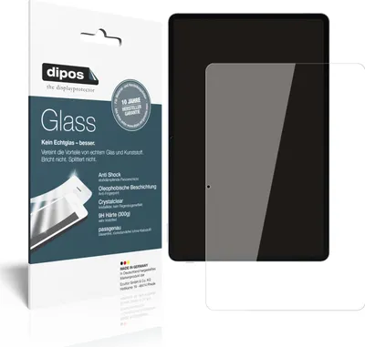 Produktbild von 2x Schutzfolie für Honor Pad V7 Pro - Anti-Shock 9H Folie dipos Glass Kunststoffglas
