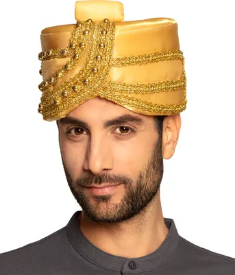 Obrázok produktu pre Boland 81022, Klobúk na maškarný ples, Dospelý, Samec, Polyester, Polystyrén, Zlato, 90 g