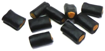 Image de Salmiak Rocks morceaux de réglisse fourrés de confiserie à l'ammoniaque 1000g