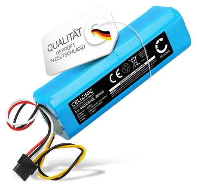 Produktbild von CELLONIC 1x Akku für Staubsauger Kompatibel mit Cecotec Conga 4090, Conga 6090, Conga 4690, 80694 - (5200mAh, 14.4V)