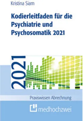 Zdjęcie produktu dla Kodierleitfaden für die Psychiatrie und Psychosomatik 2021