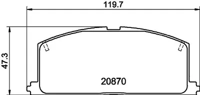 Produktbild von HELLA 8ML 376 912-111 Ladeluftkühler LLK für RENAULT KANGOO Express (FW0/1) Turbo Intercooler