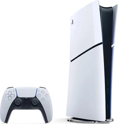 Zdjęcie produktu dla Sony PlayStation 5 Digital E Chassis (Slim), PlayStation 5, Czarny, Biały, 16384 MB, GDDR6, 448 GB/s, AMD