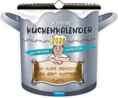 Produktbild von Trötsch Formkalender Der lustige Küchenkalender 2026