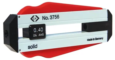 Zdjęcie produktu dla Precyzyjne narzędzie do zdejmowania izolacji, 0,60 mm | 22 AWG | T3756 60 | do szybkiego i łatwego zdejmowania izolacji