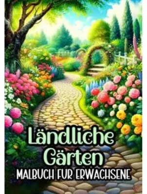 Produktbild von Malbuch für Erwachsene - Ländliche Gärten