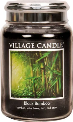 Produktbild von Village Candle Duftglas "Black Bamboo" Large