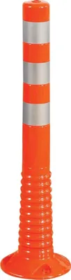 Obrázok produktu pre Uzamykací stĺpikPolyuretánoranžový/biely Ø 80 mm - 12211 FP