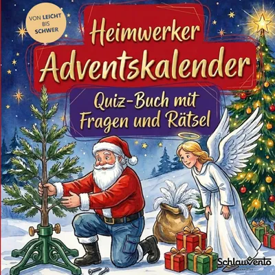 Produktbild von Heimwerker-Adventskalender: Quiz-Buch mit Fragen und Rätsel