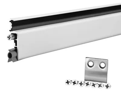Produktbild von SOTECH Türbodendichtung 985 mm zum Aufschrauben – Alu eloxiert