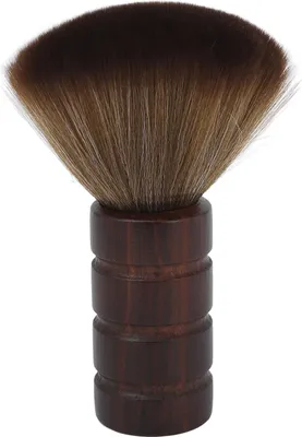 Imagen del producto de Cepillo para eliminar el polvo del cuello, cepillo para eliminar el polvo durante el corte de pelo, cepillo para limpiar el rostro y el cuello, cepillo para el cuello para salones de belleza, cepillo para limpiar el cabello del cuello, cepillo para eliminar el polvo del cuello para salones de belleza