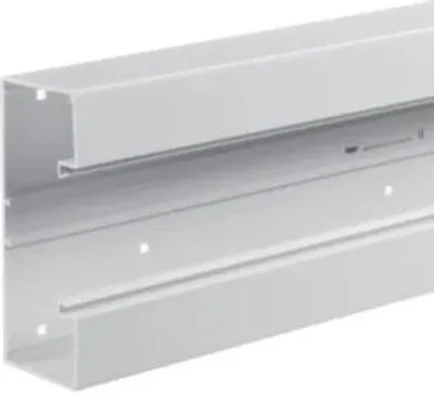 Produktbild von Hager Brüstungskanal-Unterteil, halogenfrei, 65x170mm, verkehrsweiß, Stange mit 2m, 1 Stk.