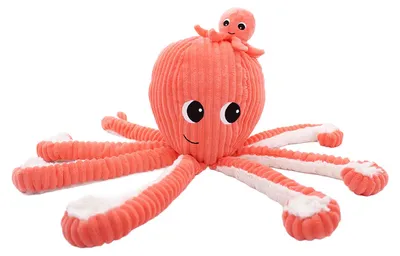 Produktbild von Les Ptipotos Filou The Octopus Kuscheltier - Coral | Alles Ansehen