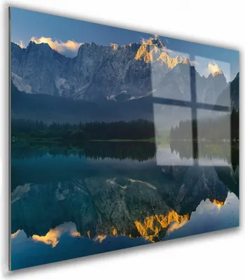 Zdjęcie produktu dla OBRAZ NA SZKLE PROSTOKĄTNY 30x20cm 060 Góry