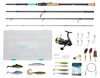 Produktbild von Fishing-King Tackle Angelset Zander/Hecht