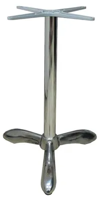 Image de Pied de table en ALUMINIUM Argente pour Exterieur