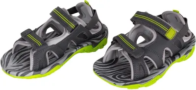 Produktbild von Kinder Jungen Sandalen Grau/Grün 34 EU