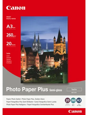 Produktbild von Canon SG-201 A 3, 20 Blatt 260 g