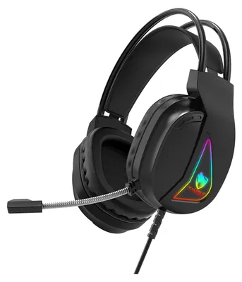 Produktbild von TWOLF H160 – kabelgebundenes Gaming-Headset mit USB-Anschluss, RGB-Beleuchtung und 50-mm-Treibern