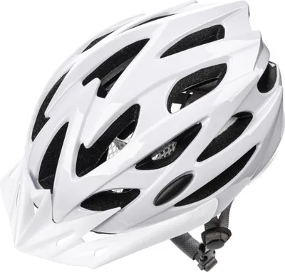 Produktbild von meteor Marven I cyklistická prilba muži ženy deti prilba MTB valcová prilba M 55-58 cm biela lesklá