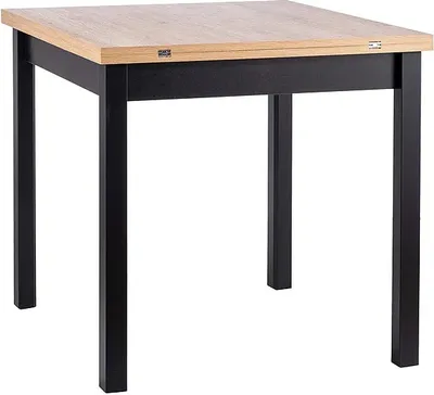 Zdjęcie produktu dla Stół rozkładany FLIP 80(160)x80 dąb artisan/czarny