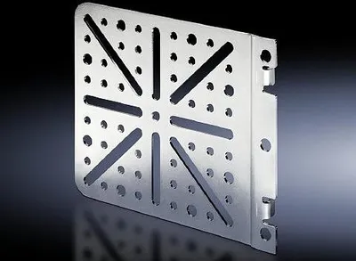 Image de Rittal 8612400 Rittal Montageplatine TS BxH 141,5x120mm     4 Stück