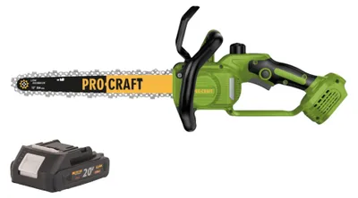 Productafbeelding van Procraft PKA33-BB accukettingzaag 20 V 304 mm borstelloos + 1x accu 2,0 Ah - zonder oplader