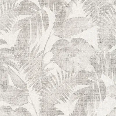 Produktbild von Profhome 373962-GU Natur Tapete Floral matt grau creme beige 5,33 m2