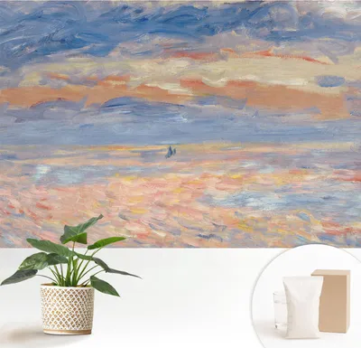 Produktbild von Fototapete  - 152x104 cm - Tapete - Wandtapete - Wandbilder  - Dekofolie - Tapete Folie - Wand - Dekoration - Wohnzimmer - Meereslandschaft