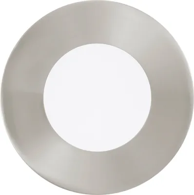 Produktbild von EGLO Fueva 1, Einbaustrahler, Nicht austauschbare(s) Leuchtmittel, LED, 2,7 W, 4000 K, Nickel, Weiß
