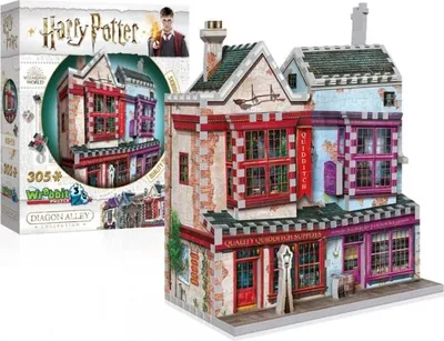 Image de Wrebbit 3D Puzzle Harry Potter Qualité Quidditch Fournitures 305