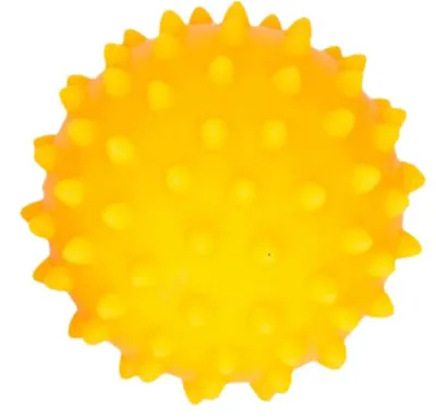 Immagine prodotto di Pallina sensoriale per massaggi gialla 6 cm