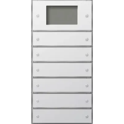 Produktbild von GIRA Tastsensor 3 Plus 6-fach 2046112 KNX (2+4) Flächenschalter reinweiß