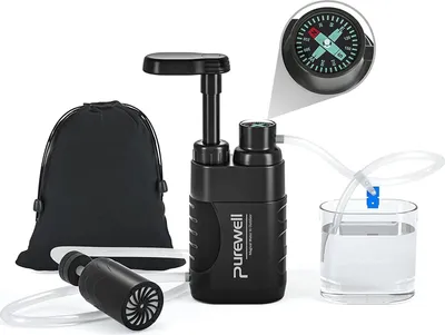 Produktbild von Wasserreinigungsgerät - Wasserreinigungssystem - Wasserreinigungsfilter - Wasserreinigung Outdoor - Schwarz